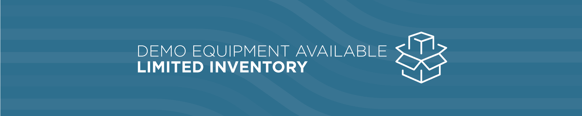 Demo equipment available